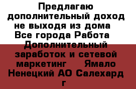 Предлагаю дополнительный доход не выходя из дома - Все города Работа » Дополнительный заработок и сетевой маркетинг   . Ямало-Ненецкий АО,Салехард г.